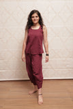 Dhara Yoga Set- Maroon