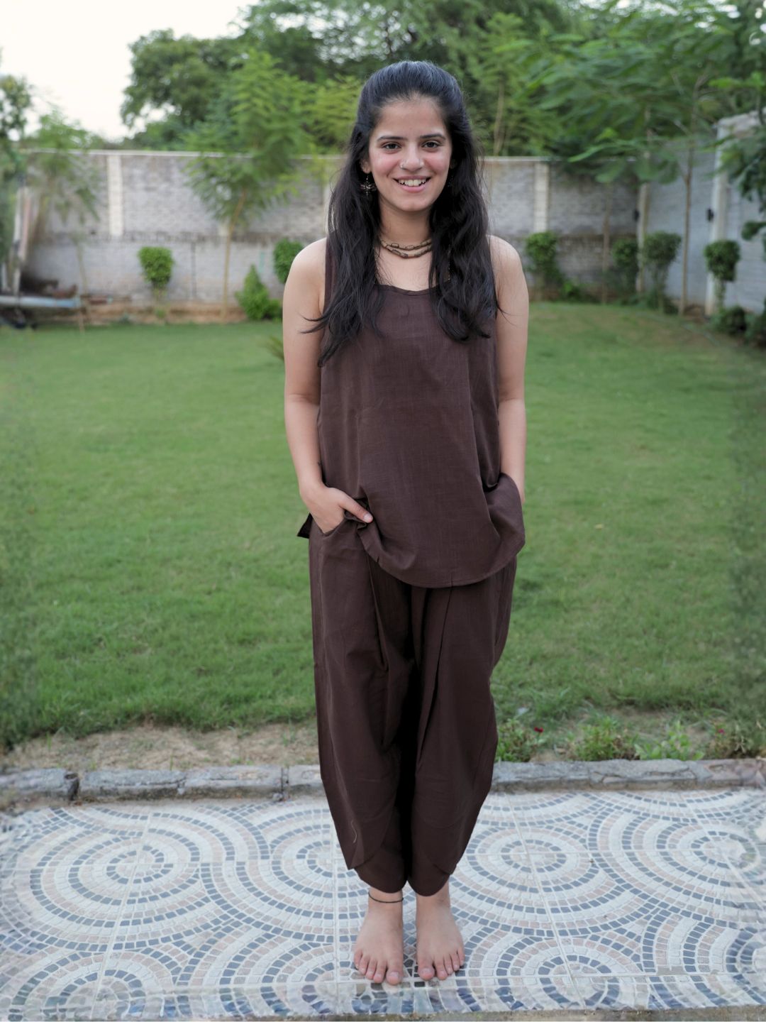 Dhara Yoga Set- Earthy Brown