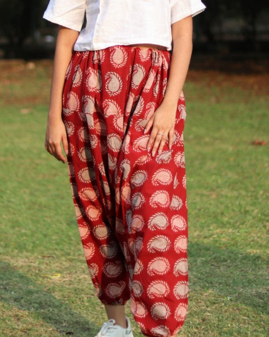 Paisley Print Dreamy Harem Pants