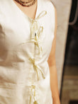 Sama Yoga Top- Cream