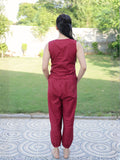 Sama Yoga Pants- Maroon