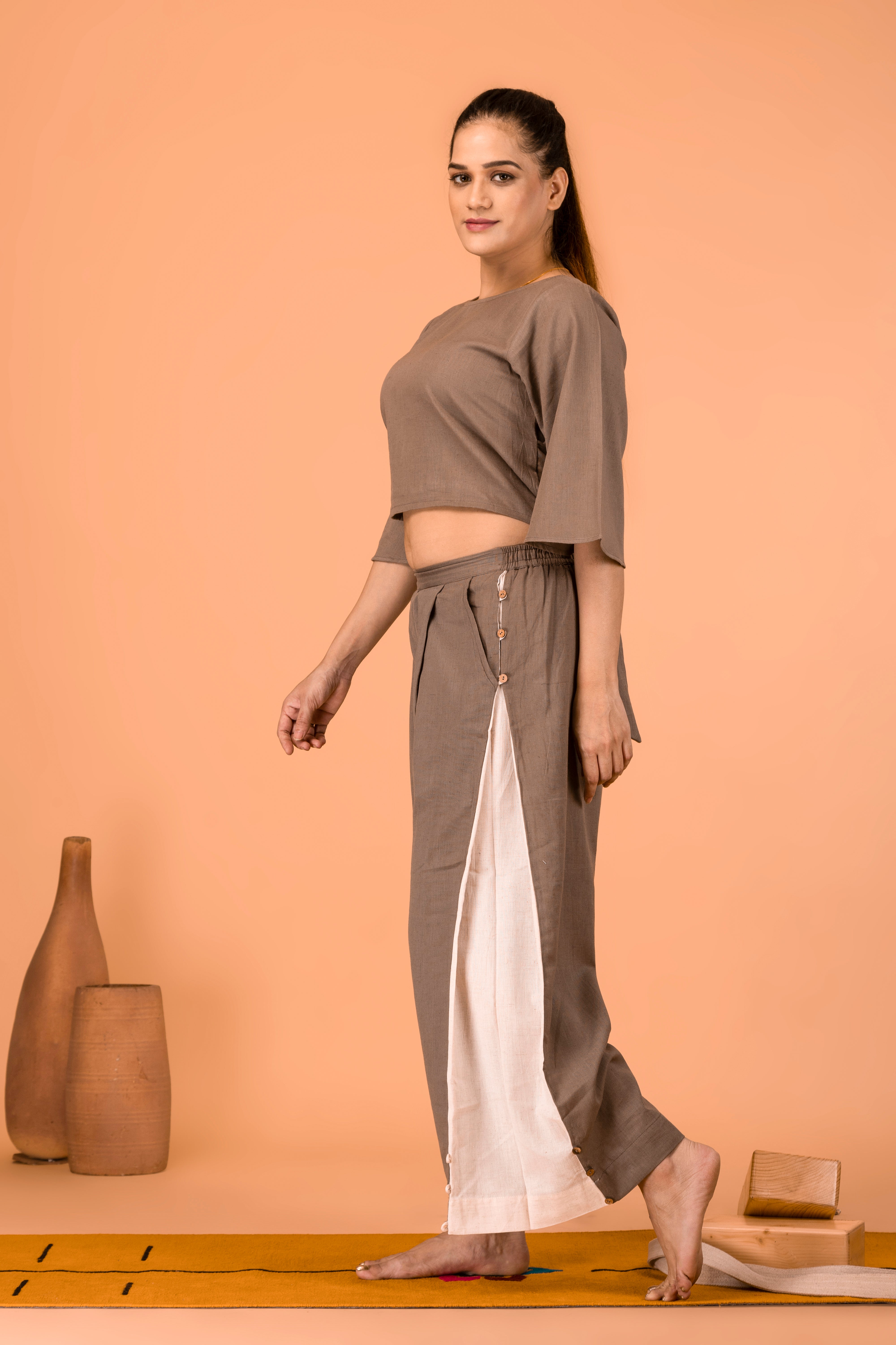 Tula Yoga Pants- Earthy Green