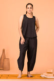 Dhara Yoga Top- Black