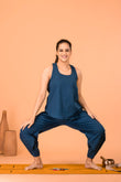 Dhara Yoga Set- Blue