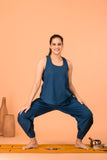 Dhara Yoga Top- Blue