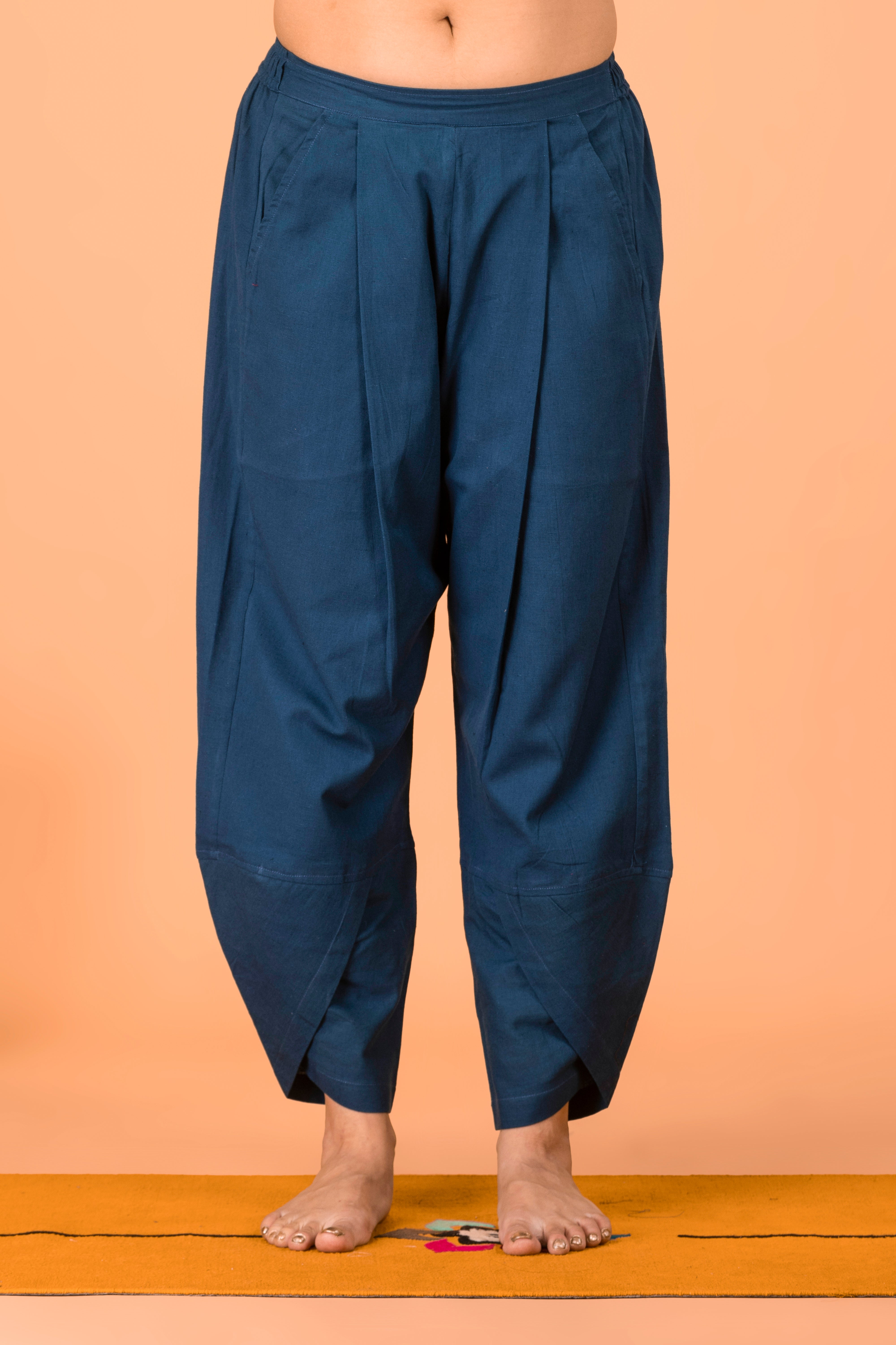 Dhara Yoga Pants- Blue