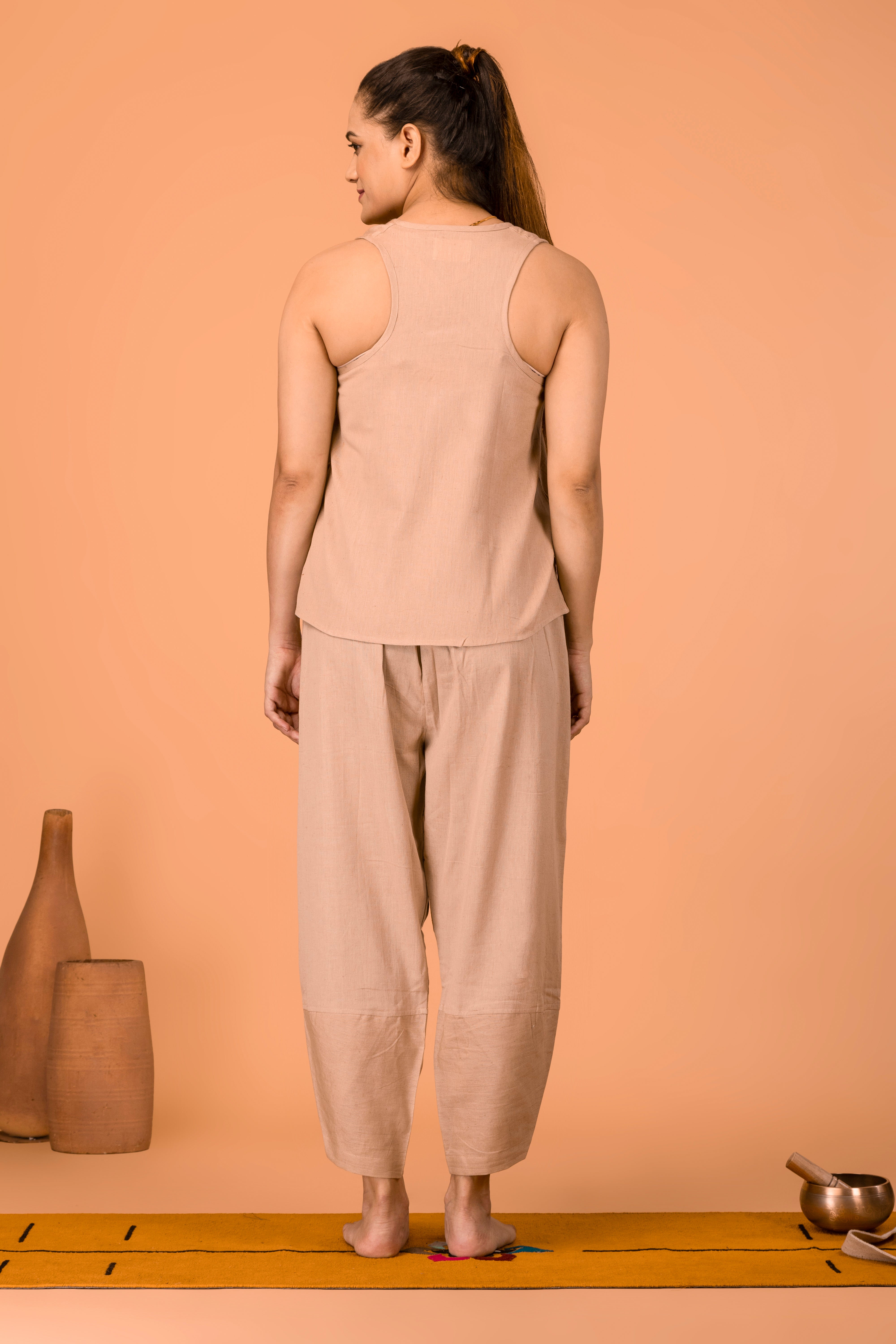 Dhara Yoga Set- Beige