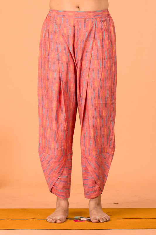 Dhara Yoga Pants- Ikat Pink