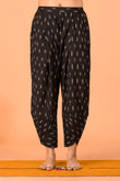 Dhara Yoga Pants- Ikat Black