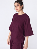 Shakti 2.0 Complete Women Cotton Yoga Set| Plum