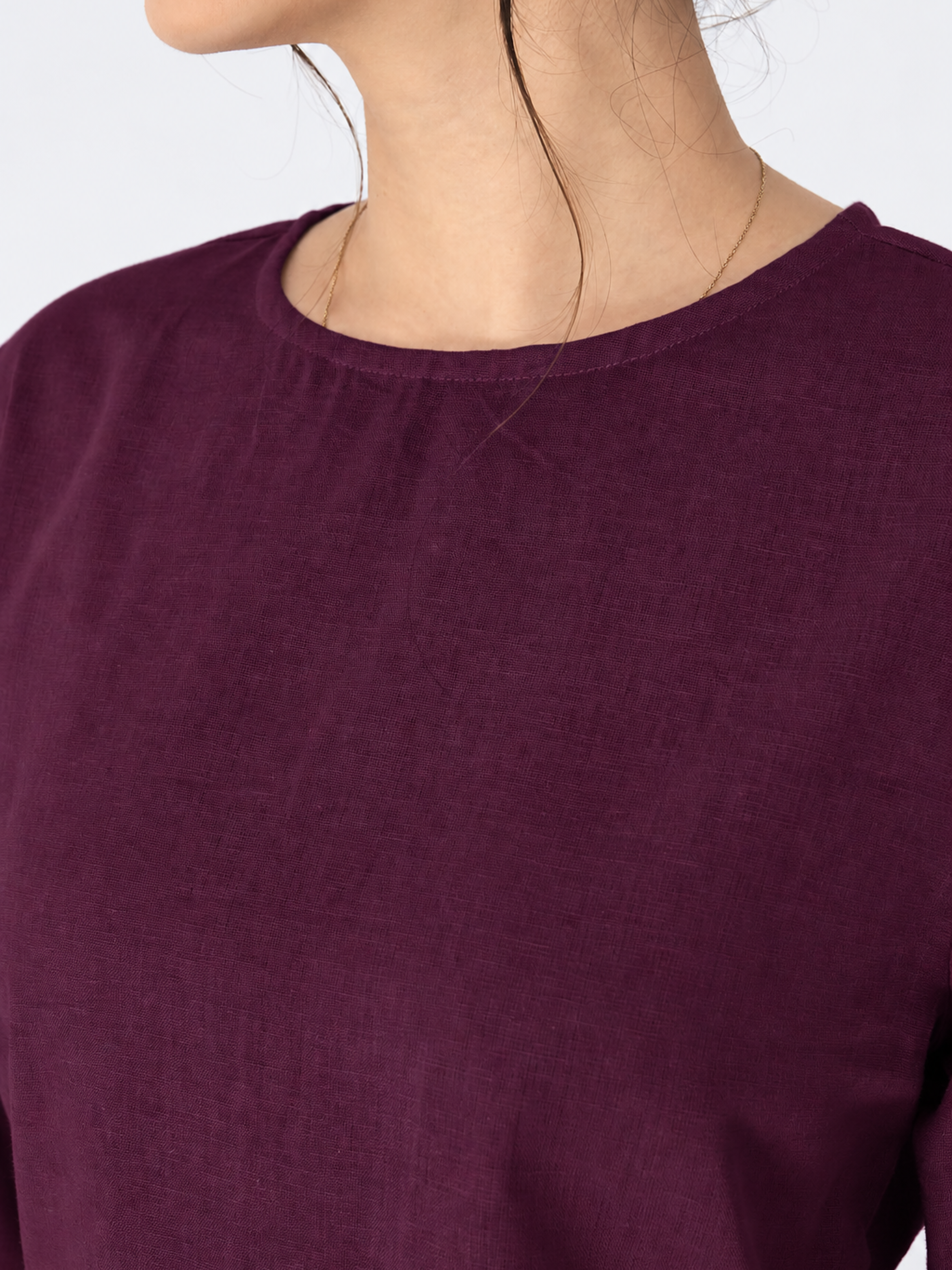 Shakti 2.0 Complete Women Cotton Yoga Set| Plum