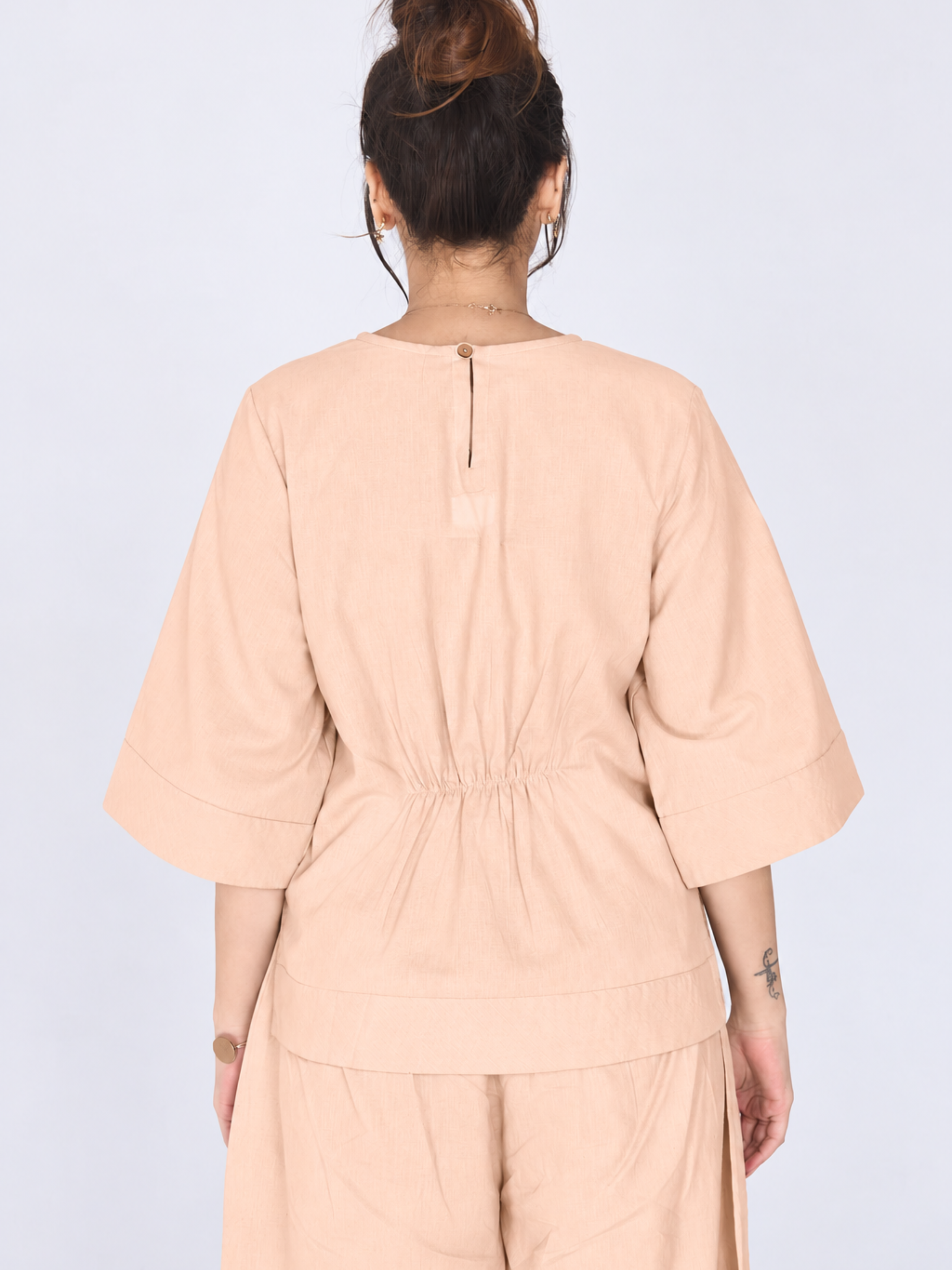 Shakti 2.0 Complete Women Cotton Yoga Set| Beige