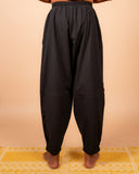 Cotton Yoga Balloon Pants for Men- Black | Veer