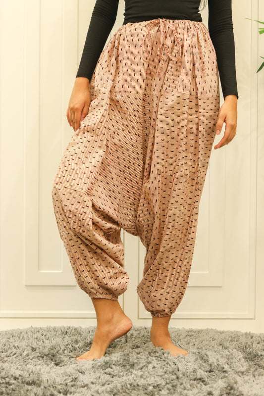 Linier Paisely Print Dreamy Harem Pants