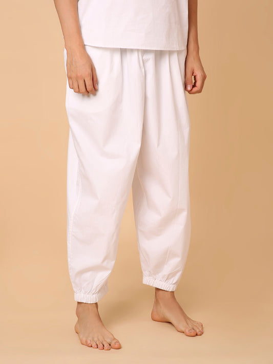 Sattva Yoga Pants- WhiteGlow