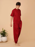 Sattva Yoga Pants- Ruby Radiance