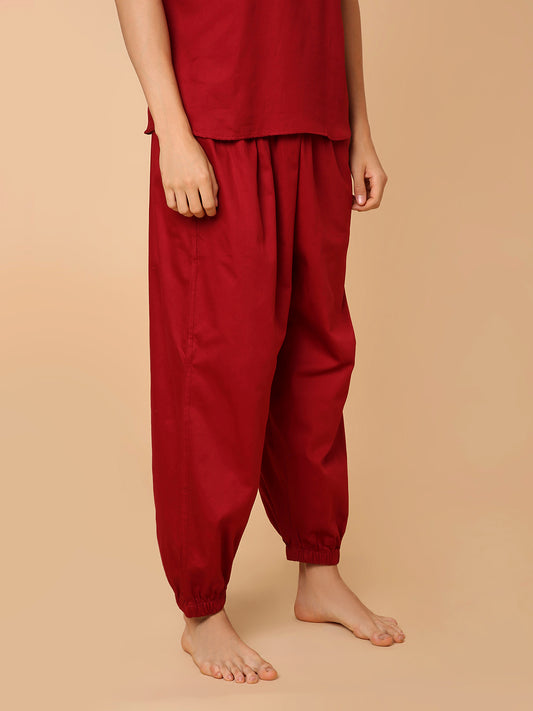Sattva Yoga Pants- Ruby Radiance