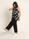 Summer Breeze Coord Set- Black Charm