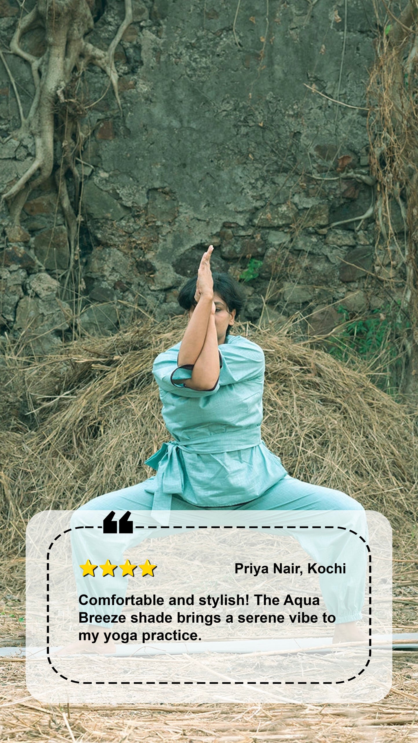 Shakti Yoga Set- Aqua Breeze