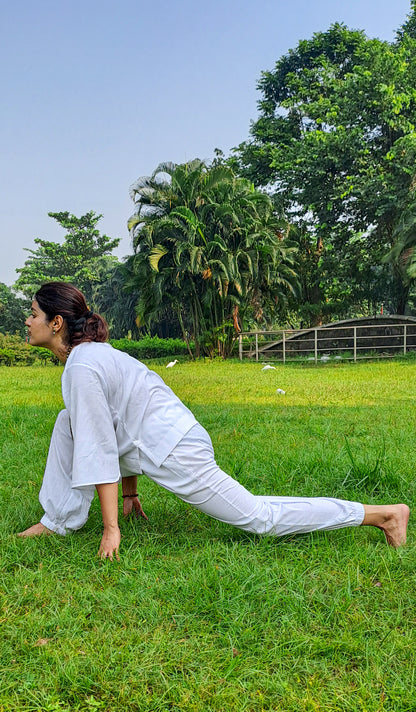 Shakti Yoga Set- Pristine White