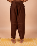 Cotton Yoga Balloon Pants for Men- Brown | Veer
