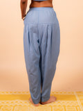 Cotton Yoga Co-ord Set for Women- Powder Blue | Ira
