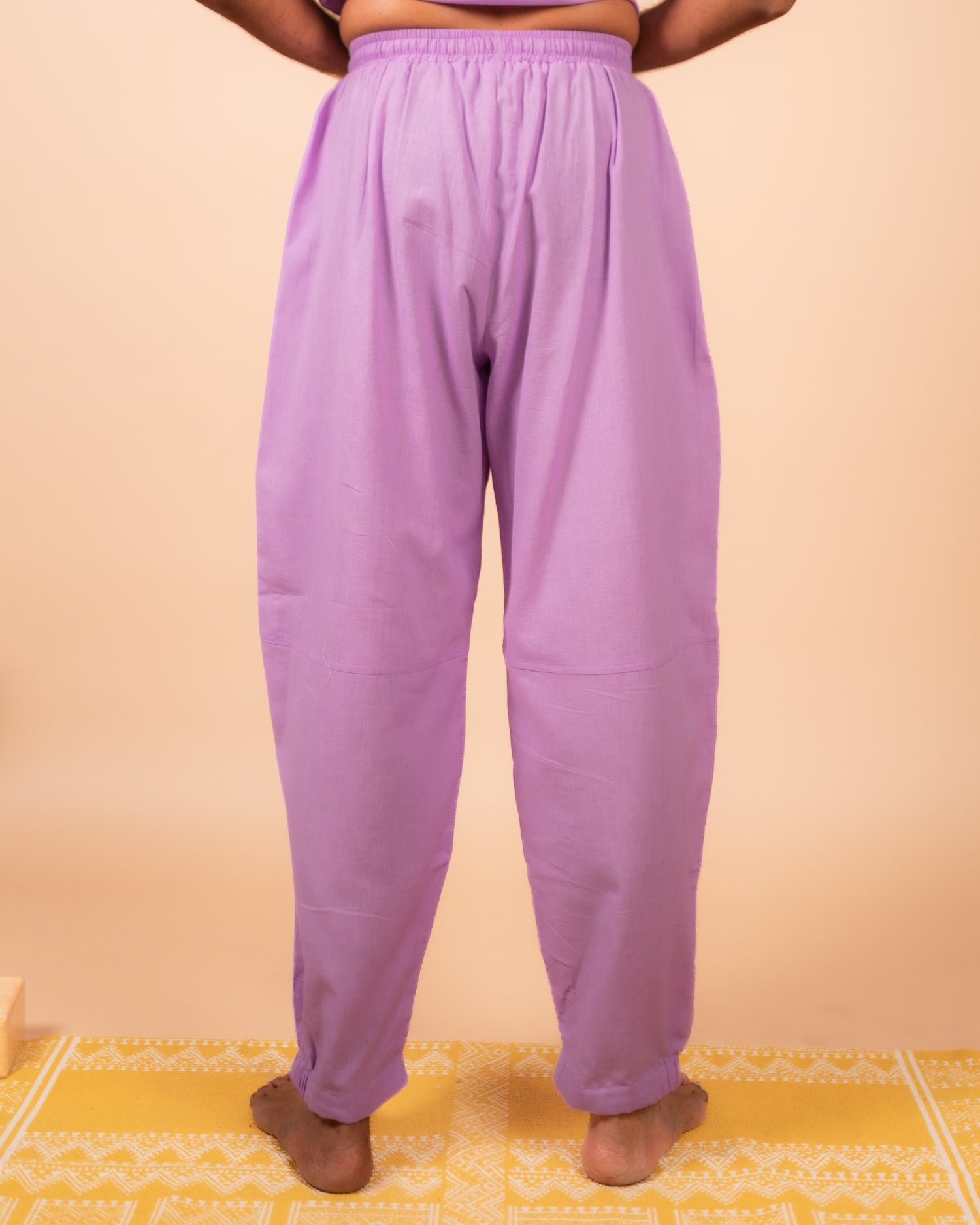 Cotton Yoga Set for Men- Lavender | Veer