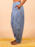 Cotton Yoga Salwar Pants for Women- Powder Blue | Ira