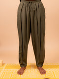 Cotton Yoga Set for Men- Olive Green | Tejas