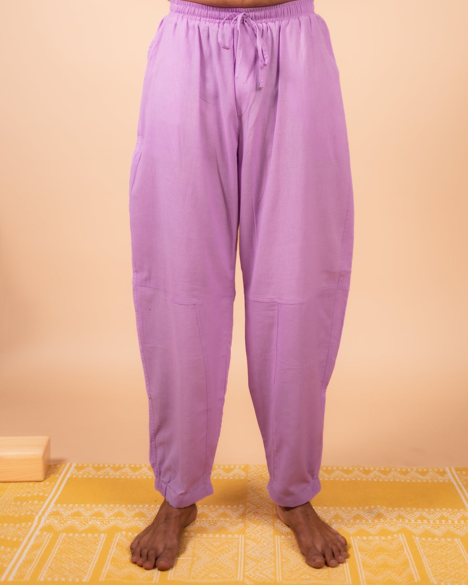 Cotton Yoga Set for Men- Lavender | Veer