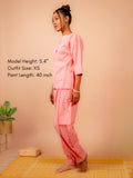 Cotton Yoga Baggy Pants for Women- Peach | Aarohi