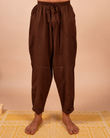 Cotton Yoga Balloon Pants for Men- Brown | Veer