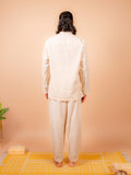 Cotton Yoga Set for Men- Off White | Tejas
