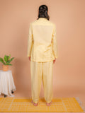 Cotton Yoga Set for Men- Butter Yellow | Tejas