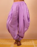 Unisex Cotton Dhoti Yoga Pants- Lavender | Sutra