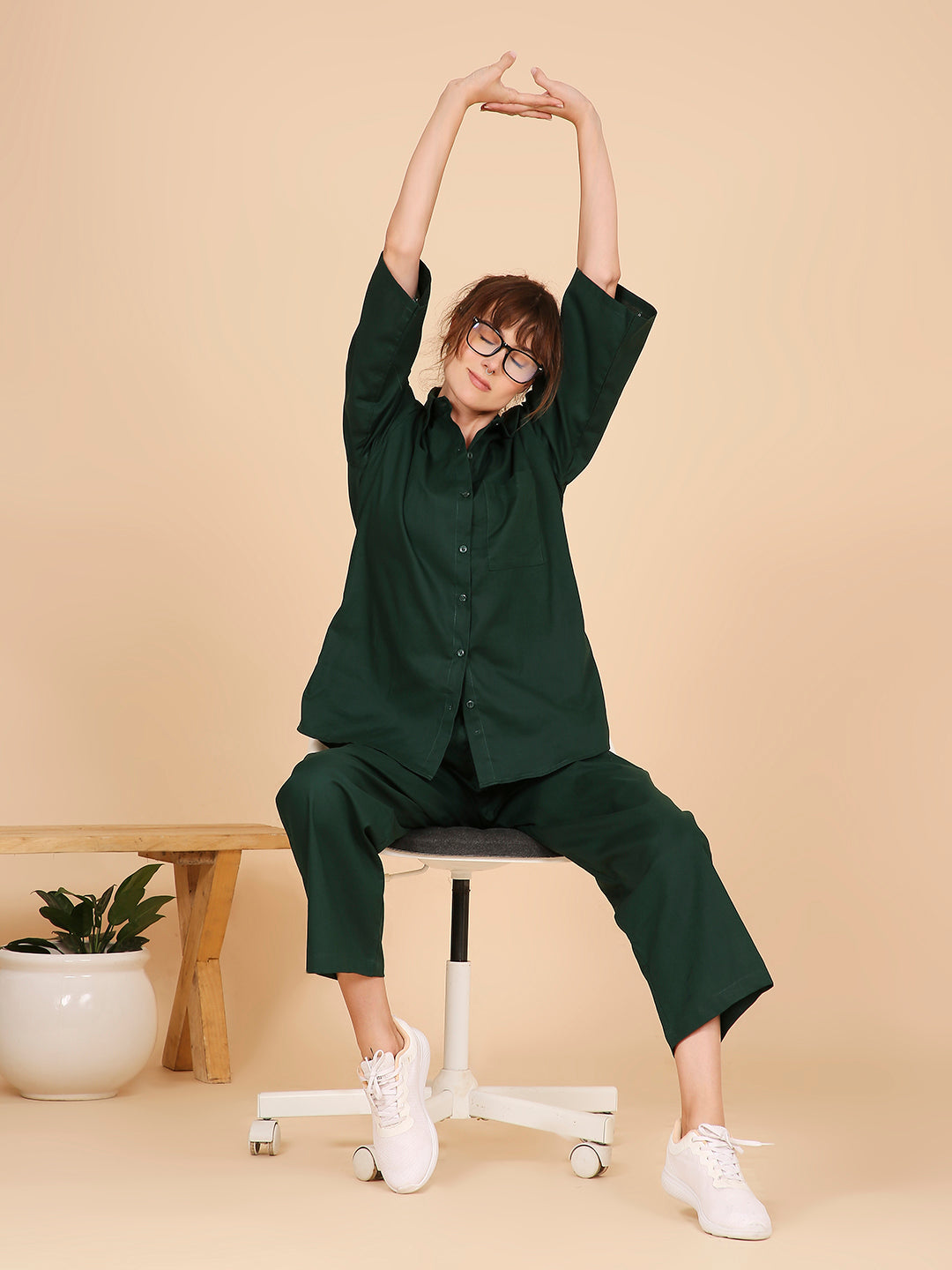 Soulful Work Wear - Bottle Green