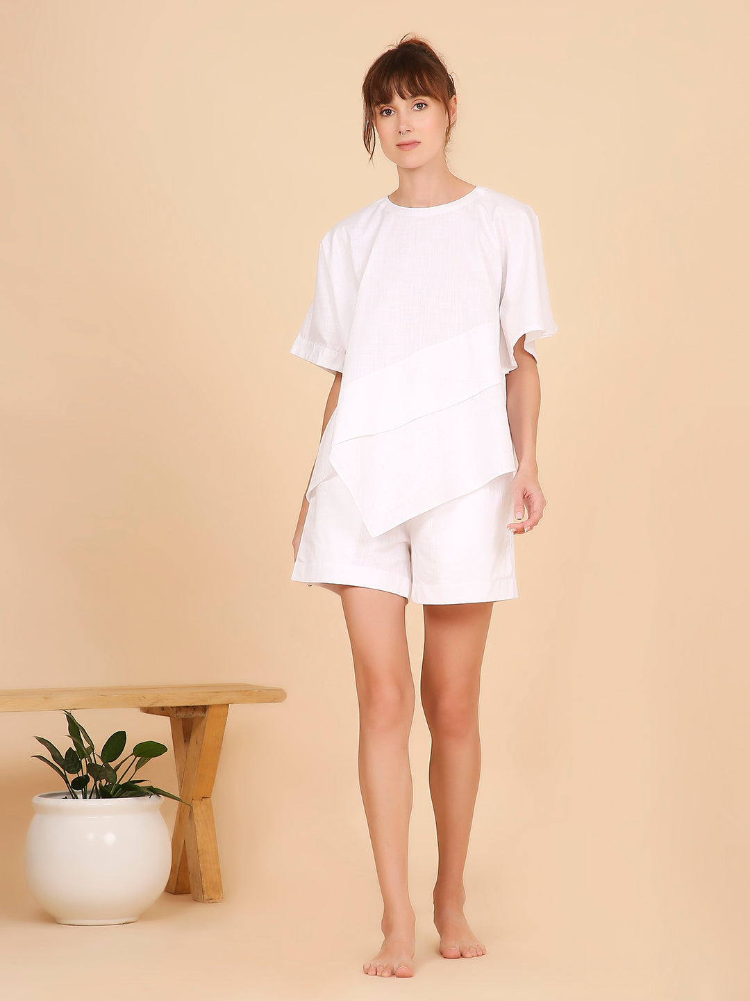 Flow Shorts - White