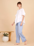 White Asym Top