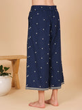 Blue Lumina Lounge Top