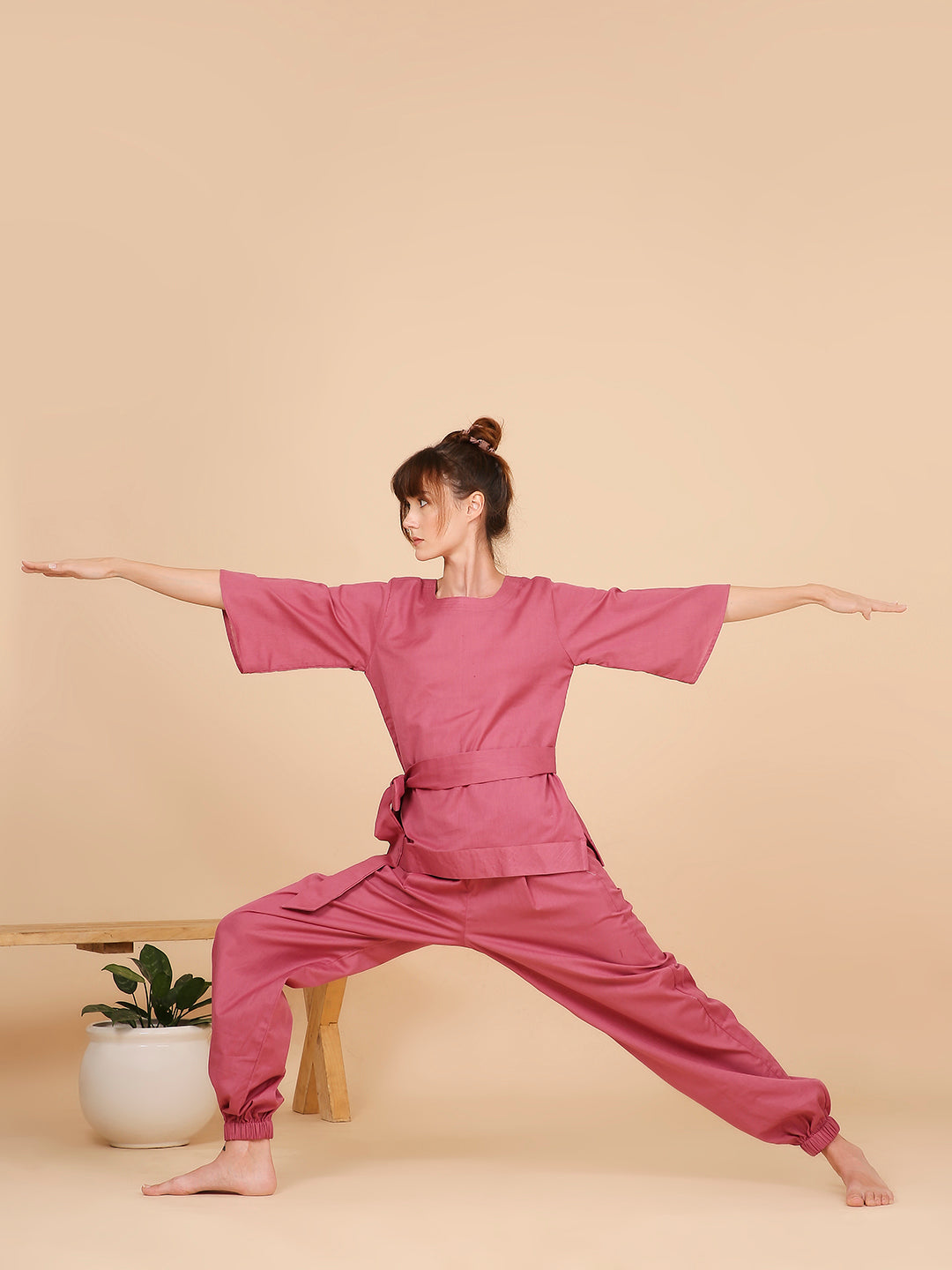 Shakti Yoga Pants- Dusky Pink
