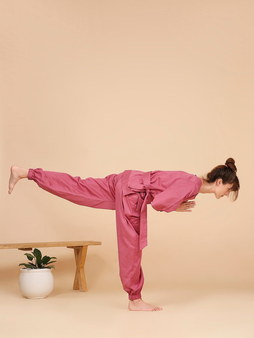 Shakti Yoga Pants- Dusky Pink