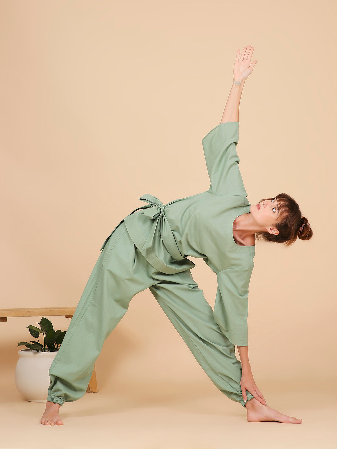 Shakti Yoga Top- Aqua breeze
