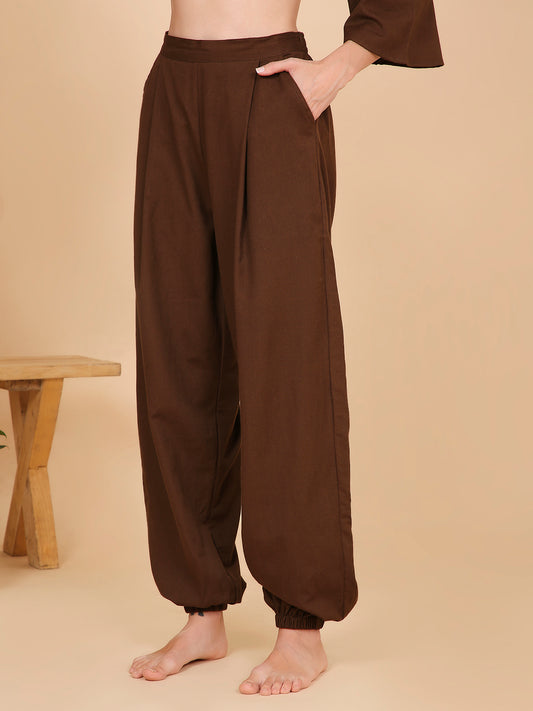 Shakti Yoga Pants- Earthy Brown