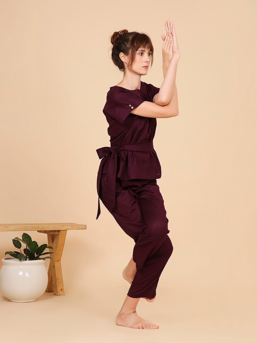 Mukti Yoga Set- Plum Pulse