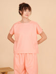 Mukti Yoga Top- Peach Blossom