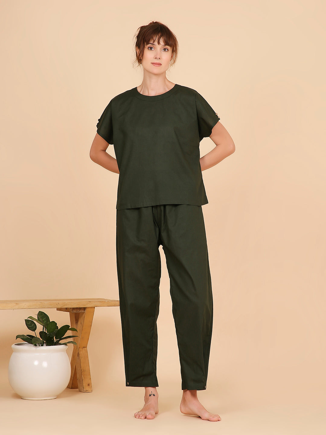 Mukti Yoga Tops- Forest Flow