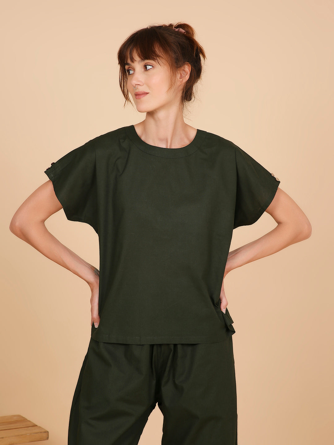 Mukti Yoga Tops- Forest Flow