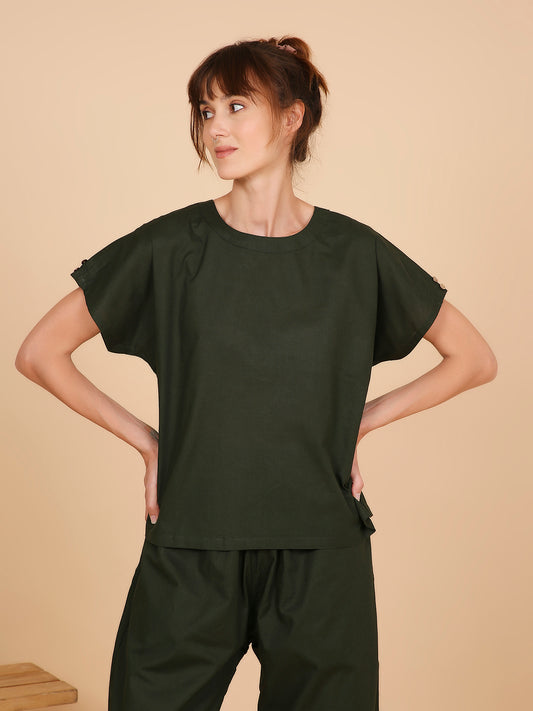 Mukti Yoga Tops- Forest Flow