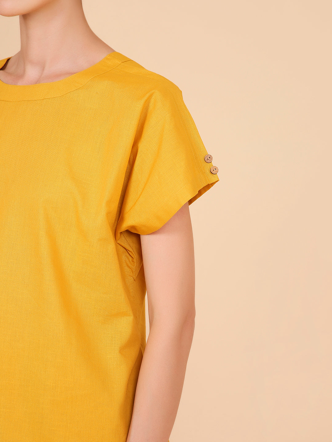 Mukti Yoga Top- Mustard Mudra