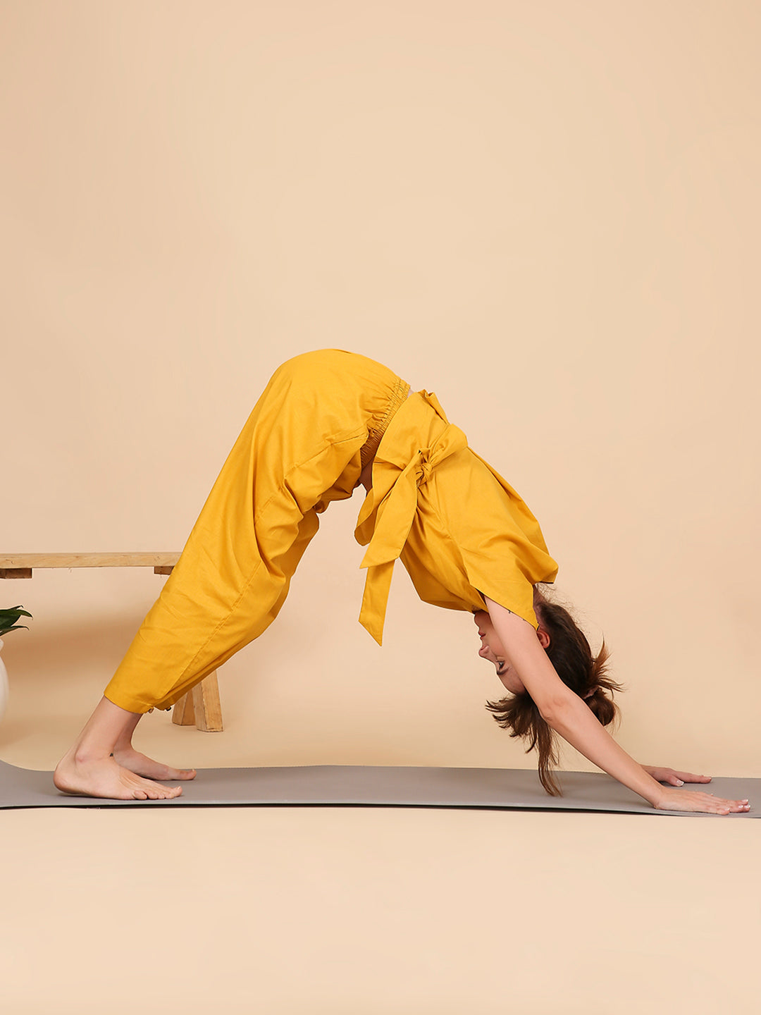 Mukti Yoga Top- Mustard Mudra